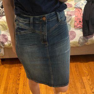 Jean skirt